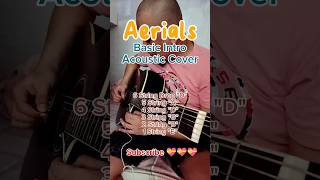 Aerials - System of a Down - Basic Intro Acoustic Cover @System of a down @SOD @Aerials  #Aerials