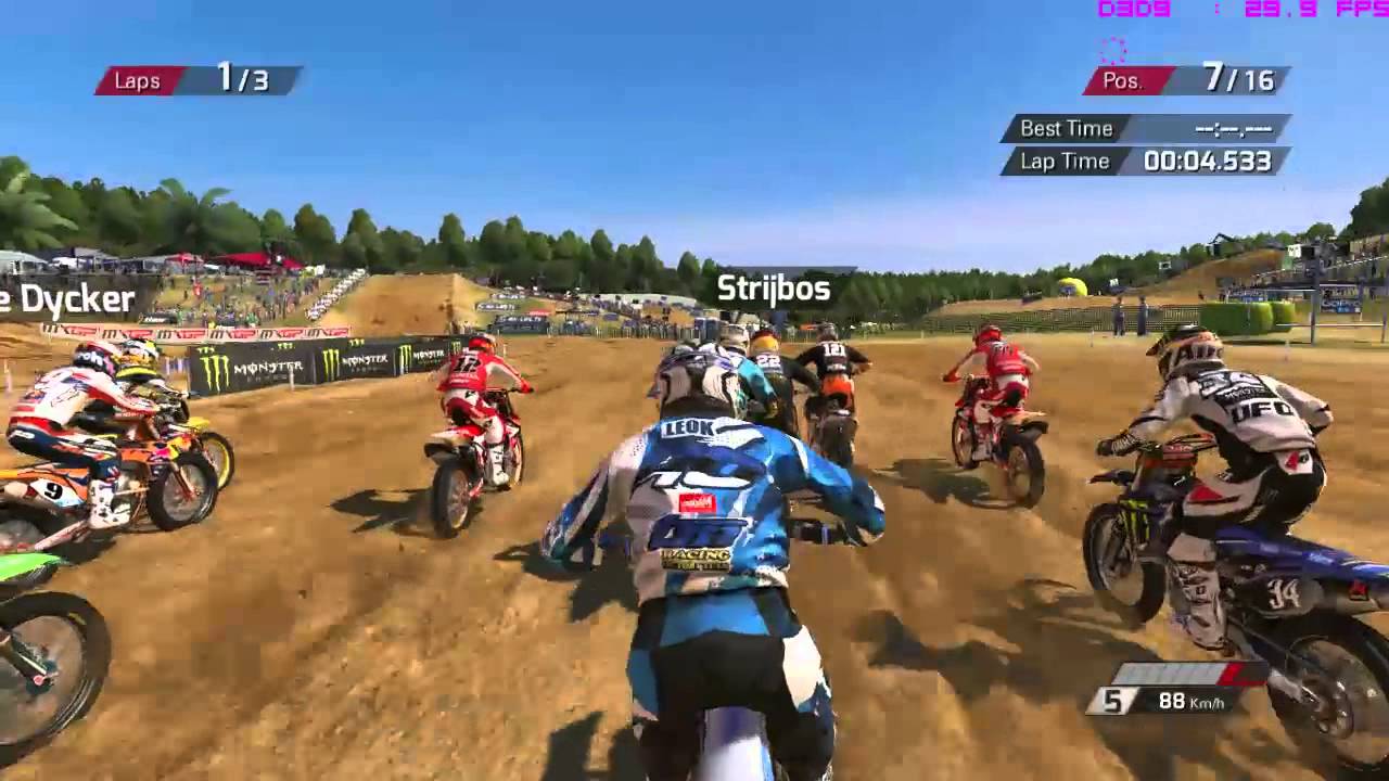 MXGP Best Dirt bike game play on Nvidia GT740M - YouTube