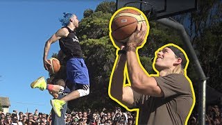 Jordan Dunks Down Under With Will Sparks At Prahran Summer Jam 2018!