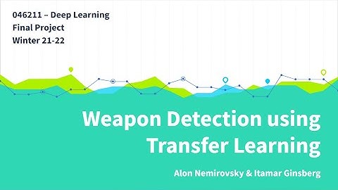 Weapon Detection with Transfer Learning - Class Project