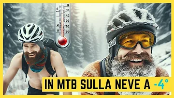 Dove si può andare sulla neve con la bici?