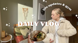 VLOG | spend the day with me (food, gym & life updates) | EMILY ROSE