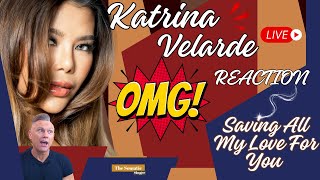 Katrina Velarde SINGS Saving All My Love For You!! TheSomaticSinger REACTS!!