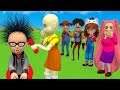 Scary Teacher 3D vs Squid Game Who Will Have The Most Beautiful Hair 5 Times Challenge