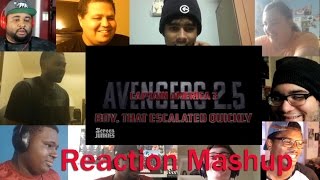 Honest Trailers   Captain America  Civil War REACTION MASHUP