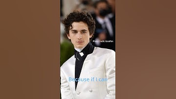 Timothée Chalamet talks about singing for his role as Bob Dylan in the film A Complete Unknown