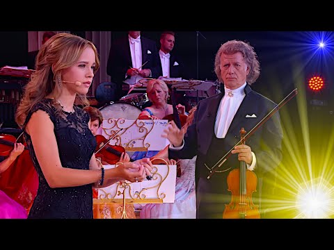 Люди заплакали от песни Voilà 15-летней Эммы на концерте Андре Рьё в Маастрихте (Нидерланды), 2023 г