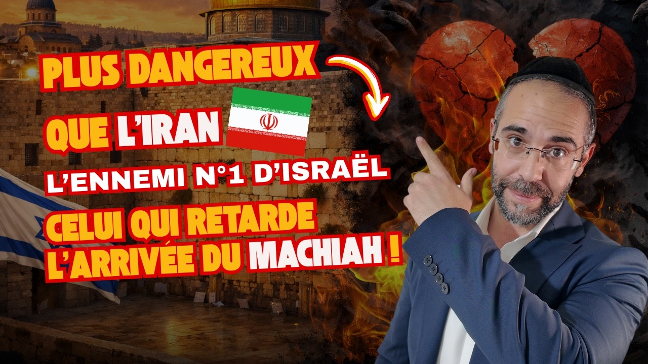 Plus dangereux que l’Iran ⛔️, l’ennemi n°1 d’Israël 🇮🇱, celui qui bloque l’arrivée du Machiah