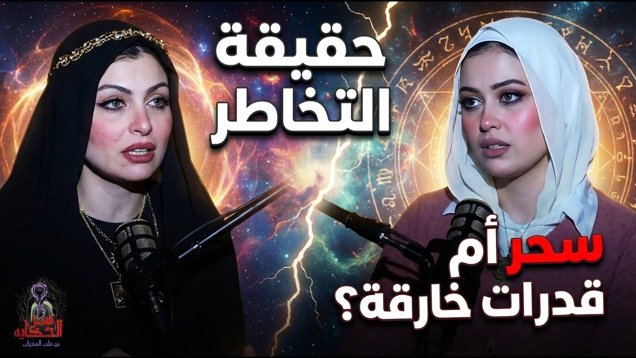 حقيقه التخاطر هل هو سحر ام قدرات كونيه خارقه ؟!مع سارة عبد الوهاب و سر الحكاية من قلب المحراب