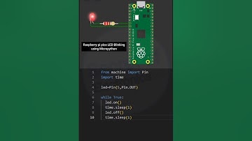 Micropython on Raspberry pi Pico || LED Blinking