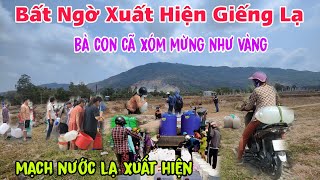 Kỳ lạ ngay Lúc này An giang xuất hiện mạch nước lạ cứu bà con vùng núi