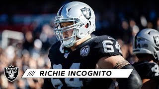 With the opportunity for a fresh start as raider, guard richie
incognito showed his abilities on field and became key contributor to
offense. vis...