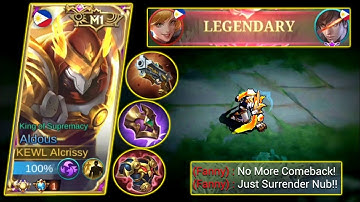 THIS IS HOW TO WIN AND COMEBACK AGAINST PRO ENEMIES ON LATE GAME! ALDOUS BEST BUILD 2022 - MLBB