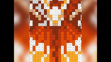 Color By Numbers Pixel Art - RANDOM SERIES - Video #96