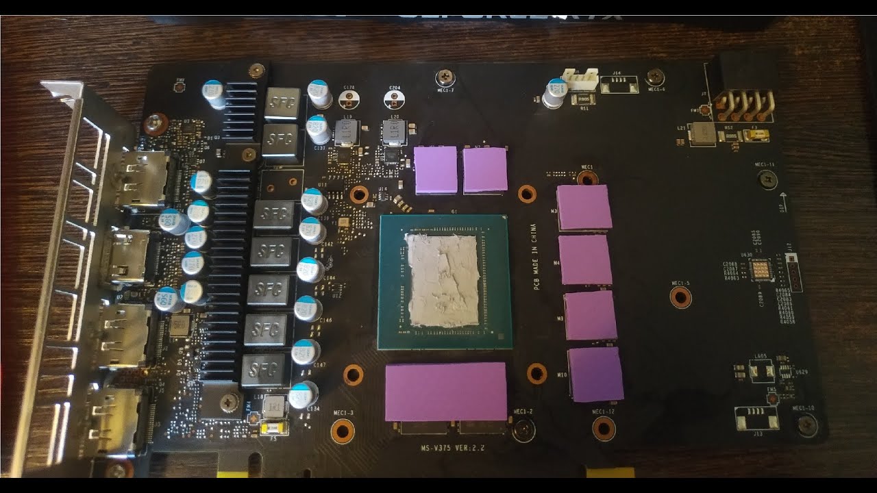 Обслуживание видеокарты RTX 2060 Super msi Ventus, прошивка биоса на ...
