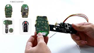 CGDI K2 and GODIAG Clip Adapter Connect BMW BDC3 LCD Key- OBDII365