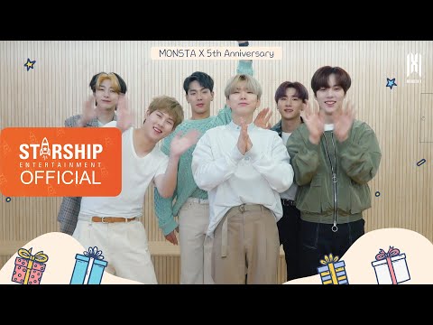 [Special Clip] MONSTA X 몬스타엑스 - DEBUT 5th Anniversary Message