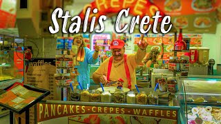 Stalis Crete, walking tour 4k, Greece 2022