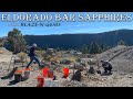 Montana sapphire mining at the eldorado bar