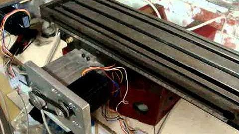 Mill fraiseuse Sieg X3 CNC conversion nema 23