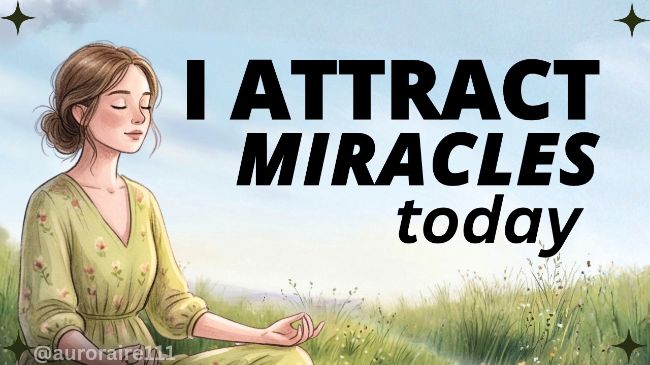I Attract Miracles | Powerful Affirmations to Start Your Day with Positive Energy