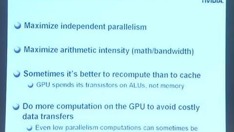 AstroGPU CUDA Optimizations Part I - Mark Harris