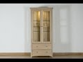 Oak Display Cabinet with Lights for Home Designs Oak Display Cabinet with Lights for Home Designs