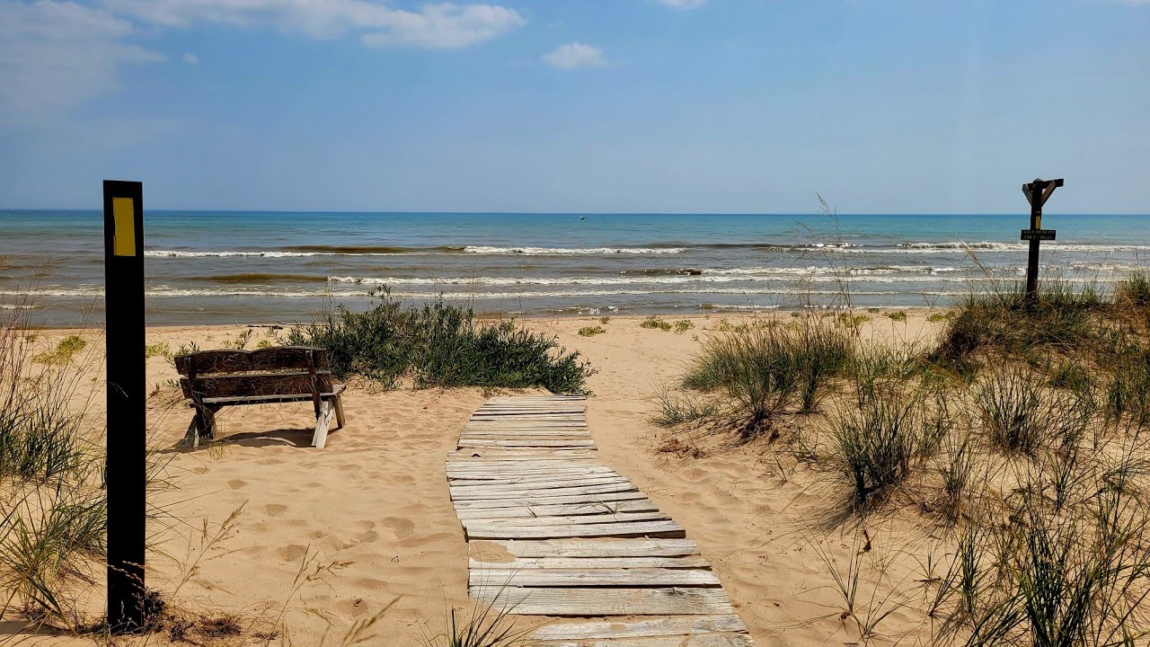 Solo Point Point Beach Segment Solo Hike - Ice Age National Scenic Trail Wisconsin ...