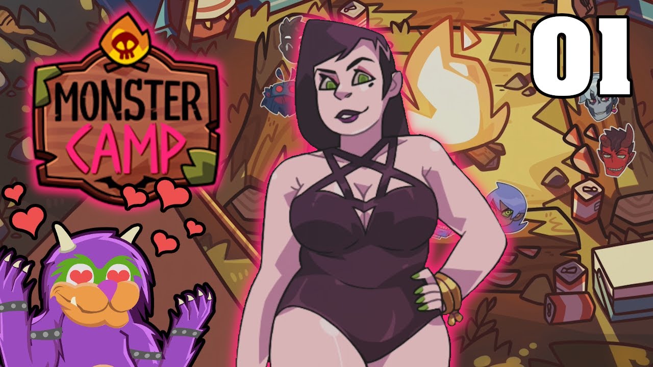 The Thicc Goth Witchy GF Joy - Monster Camp (Monster Prom 2) | Ep 01 -  YouTube