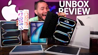 iPad Pro M4 & iPad Air M2 UNBOXING - REVIEW!!!