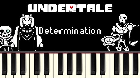 Determination - Undertale [Synthesia]