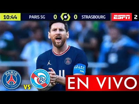 PSG vs ESTRASBURGO (4-2) VIVO HOY 2021, donde ver PARTIDO PSG | DEBUT MESSI resumen - YouTube