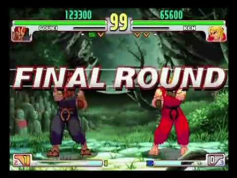 SFIII: 3rd Strike - Gouki [Kuroda] vs Ken [INO]