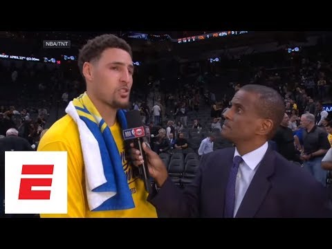 Klay Thompson: We want to close out the series in Game 4 and get everyone back healthy | ESPN