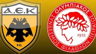 ?LIVE? AEK ATHENS OLYMPIACOS PIRAEUS GREECE SUPER LEAGUE GREEK FOOTBALL FÚTBOL SPORTS SPORT CUP FIFA