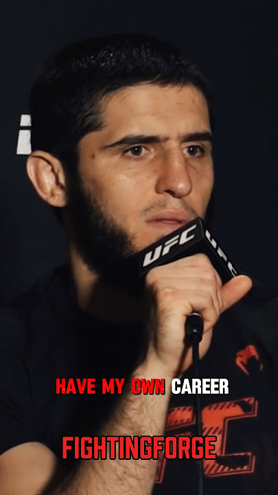“I want to be like Khabib” - Islam Makhachev💎