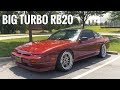 440HP BIG TURBO RB20 Nissan 240sx Review! - Kalvin's Red Beauty