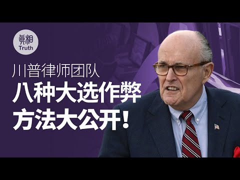 川普律师团： 大选舞弊 八种方法大公开