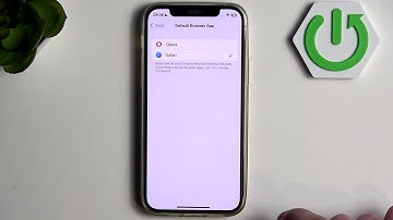 APPLE iPhone – How to Set Opera as Default Browser