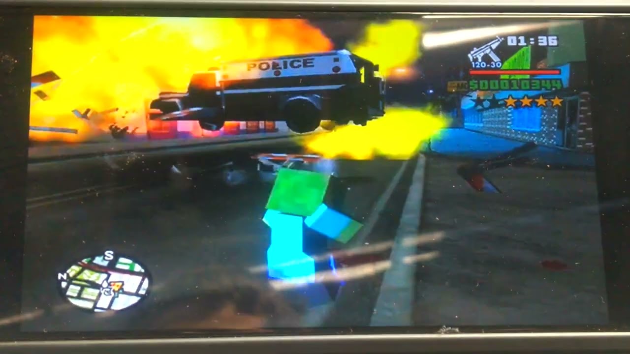 GTA San Andreas zombie (Minecraft) skin mod