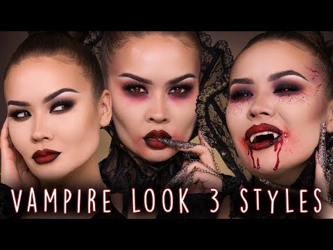 VAMPIRE HALLOWEEN MAKEUP TUTORIAL | Maryam Maquillage