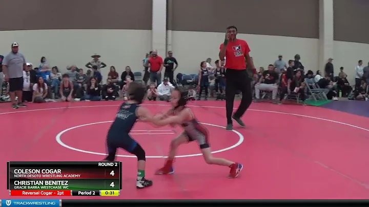 48 Lbs Round 2 - Christian Benitez, Gracie Barra W...
