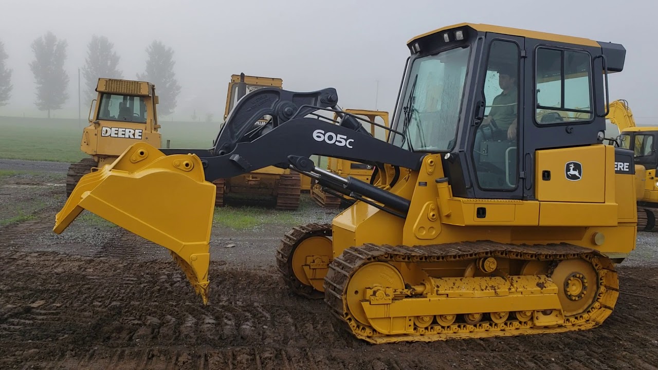 2007 John Deere 605c Crawler Loader For Sale Inspection Running