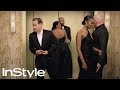 Black Lightning Cast | 2018 Golden Globes Elevator | InStyle | #shorts