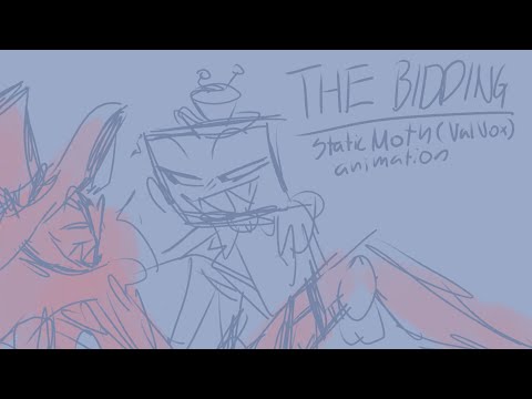 The bidding // Staticmoth animation // Hazbin Hotel