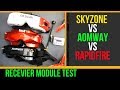 RapidFire vs SkyZone SKY02X vs Aomway V2S // Recevier Bando Testing