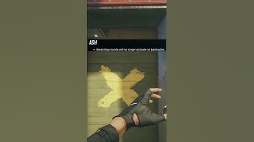 The nerf ash needed 🙌                                              #r6 #rainbowsixsiege #nurf