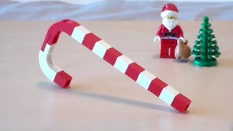 Lego Candy Cane Tutorial