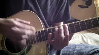 living in america / dgdf#ad tuning guitar cover