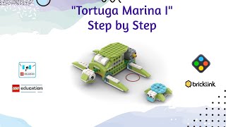 Lego WeDo 2.0 ⚙️ TORTUGA MARINA I | SEA TURTLE Version 1✔️ [45300]